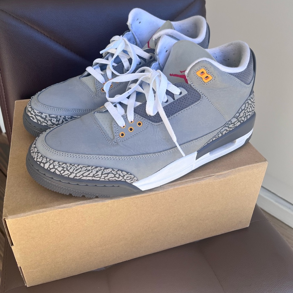 Jordan 3 Cool Grey